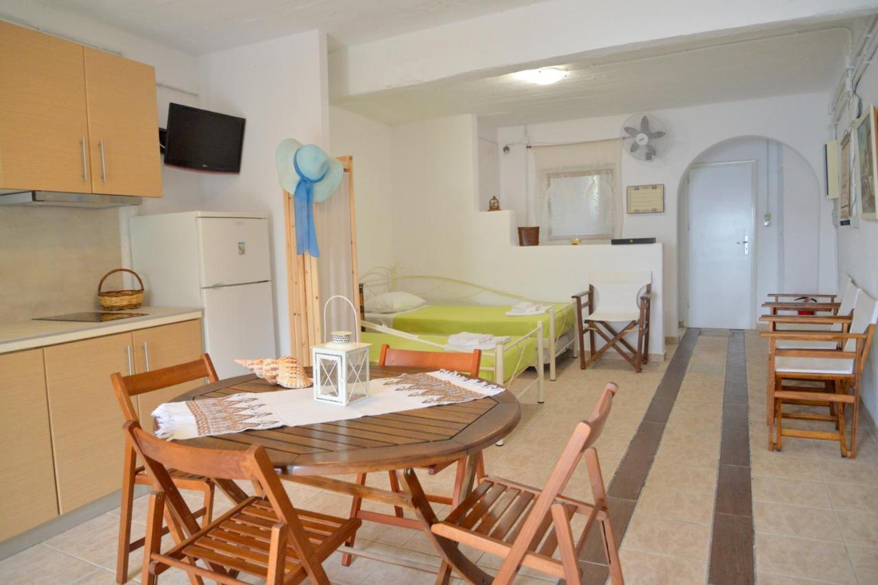 Milos Apartments Kardapis Ground Floor Klima  Екстер'єр фото